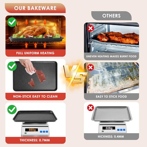 Baking Sheet Pan Set of 3 (3 Count)