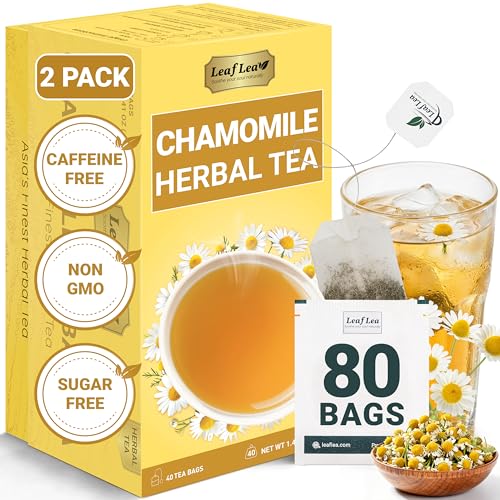Chamomile Herbal Tea Bags (80 Count)