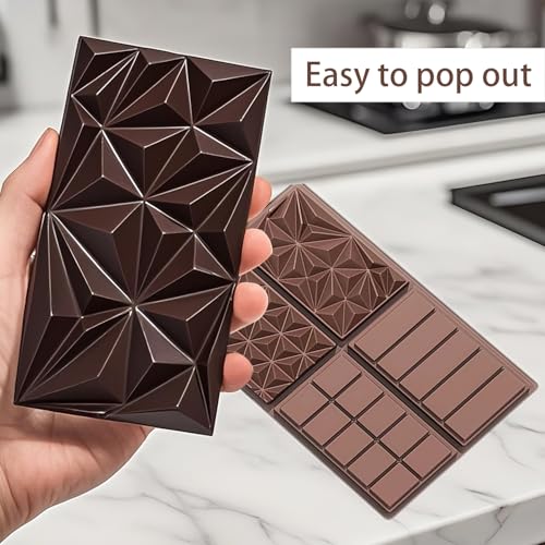 2 Packs Silicone Molds for Chocolate