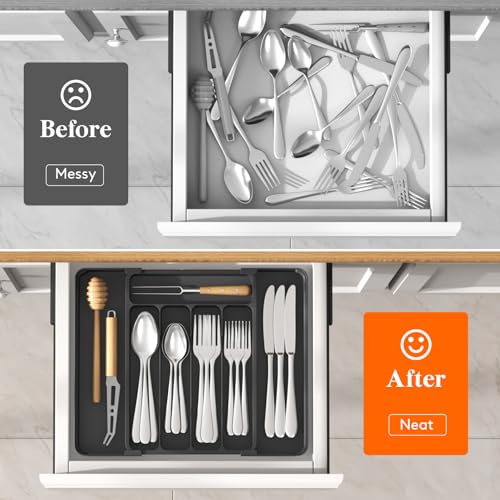 Silverware Organizer for Drawer