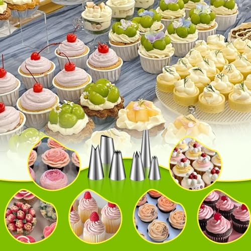 Dessert Decorating Syringe Set (18 Count)