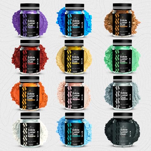Silver Edible Luster Dust 15g