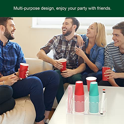Double Cup Holder with Marker Slot