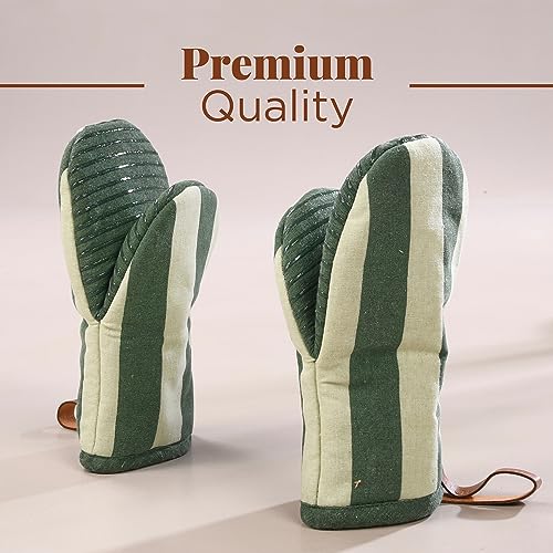 Oven Mitts Matcha Green (2 Count)