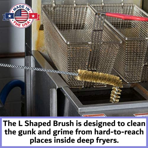 4 Pack Deep Fryer Cleaning Brush (4 Count)