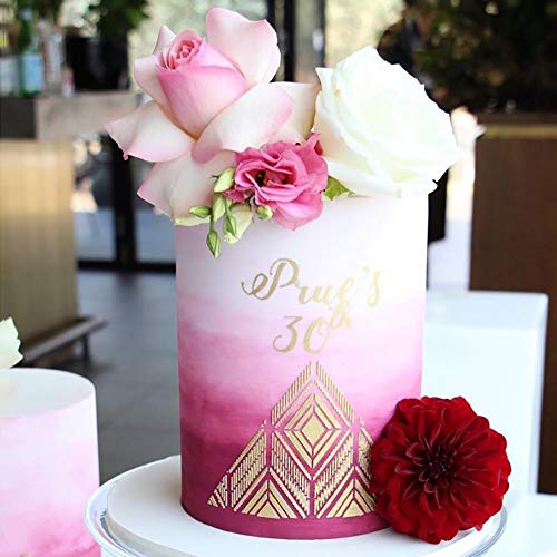 6 Pieces Cake Decorating Stencils for Buttercream