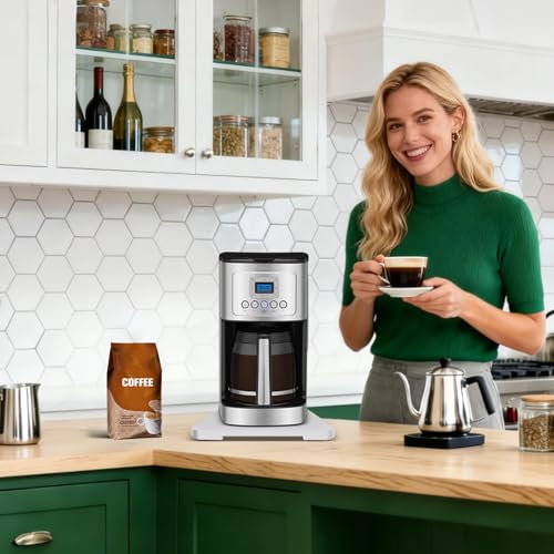 Appliance Slider 360° Rolling Tray for Countertop Coffee Maker Mat