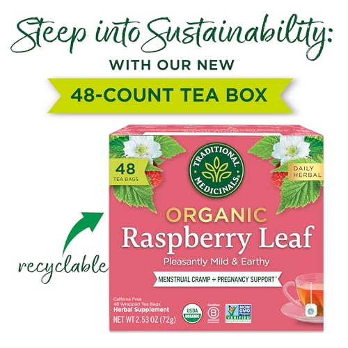 Organic Raspberry Leaf (48 Count)