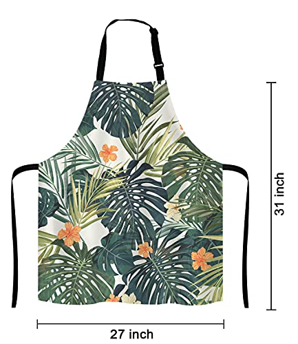 Hibiscus Flowers Apron