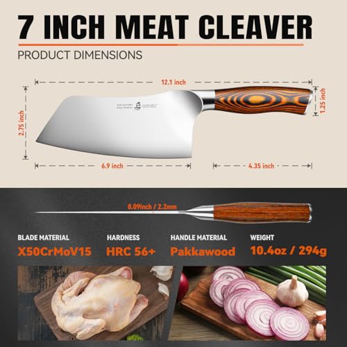 Vegetable Cleaver Knife