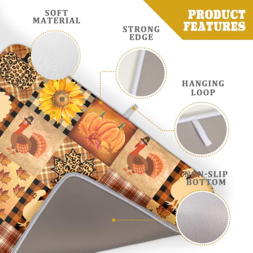 Thanksgiving Dish Drying Mat