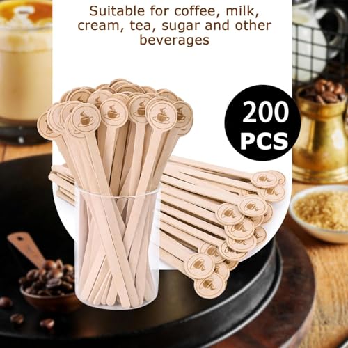 200Pcs Coffee Stirrers