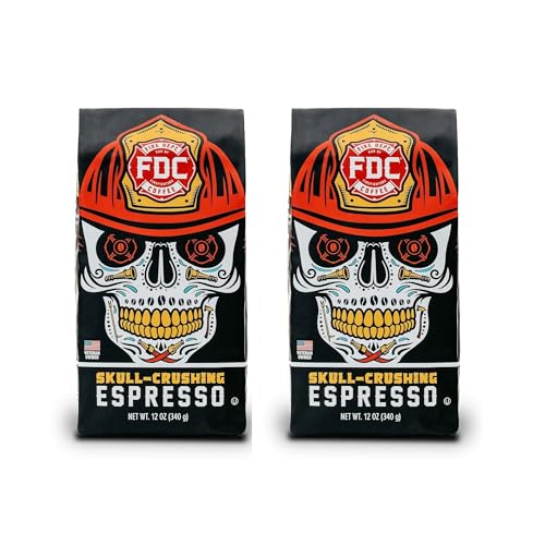 Skull Crushing Espresso Ground Coffee (24 Ounce)