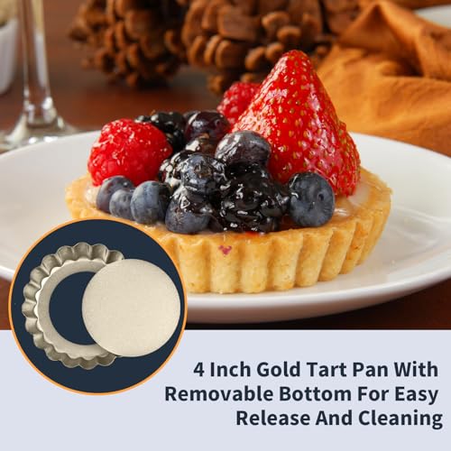 Mini Tart Pan 12PCS (12 Count)
