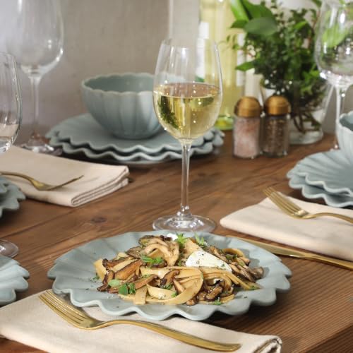Bistro Fleur Plates and Bowls Sets