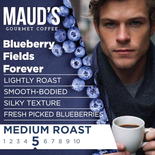 Blueberry Flavored Medium Roast Coffee Pods 18ct (18 Count)