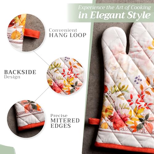 Maison d'Hermine Oven Gloves 100% Cotton Oven Mitt