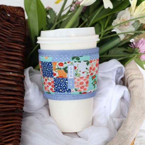 HotSok Coffee & Tea Reusable Insulated Neoprene Cup Sleeve