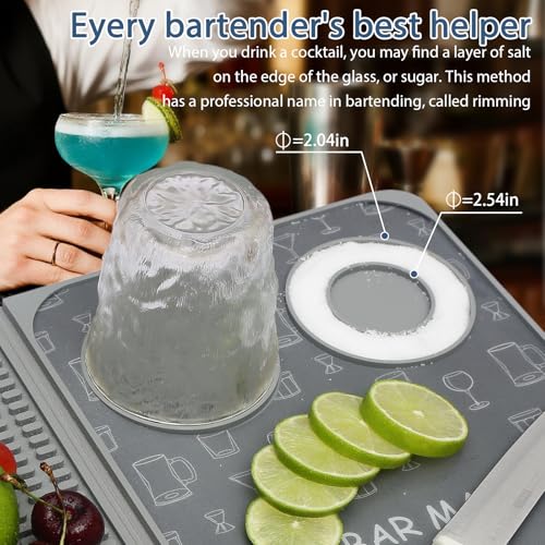 Foldable Bar Mat 18x12 inch