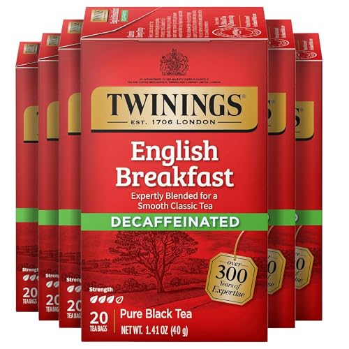Decaffeinated English Breakfast Black Tea Bags (120 Count)