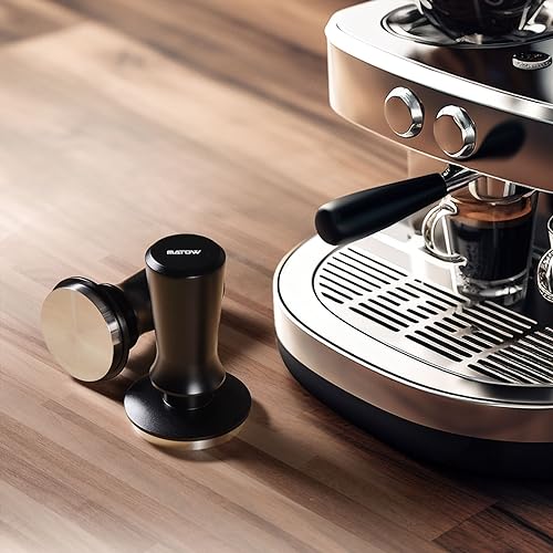 58.5mm Spring Loaded Espresso Hand Tamper Fits 58mm Standard Portafilter