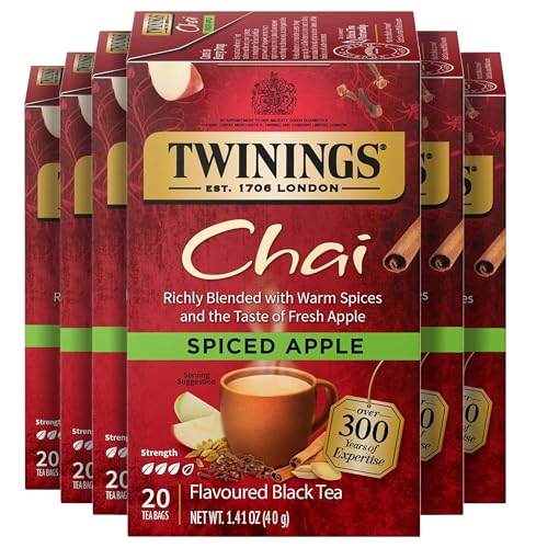 Spiced Apple Chai Black Tea Bags (120 Count)