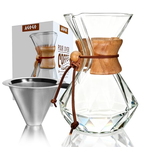 Pour Over Coffee Maker Set