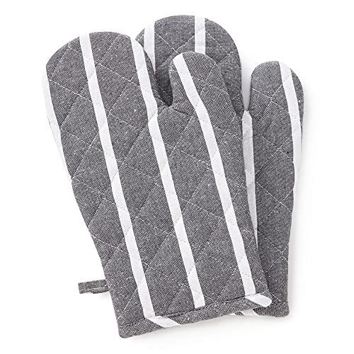 Oven Mitts Heat Resistant Kitchen Gloves (2 Count)