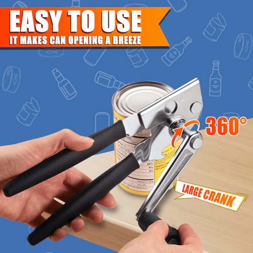 Can Opener Manual Heavy Duty for Large Cans