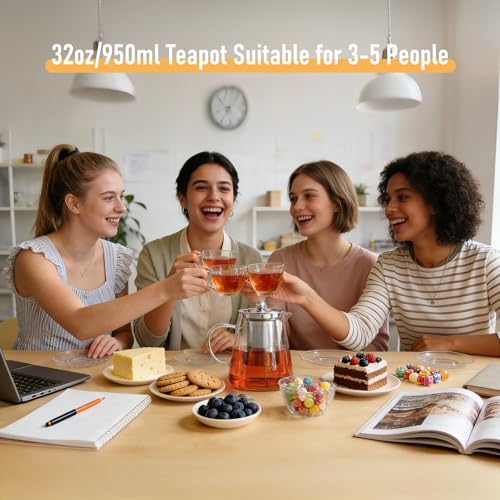 Tea Infuser Pot (32 Fl Oz)