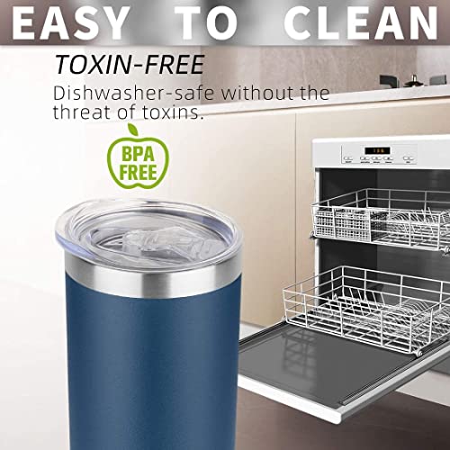 20 oz Skinny Tumblers Bulk Set (12 Count)
