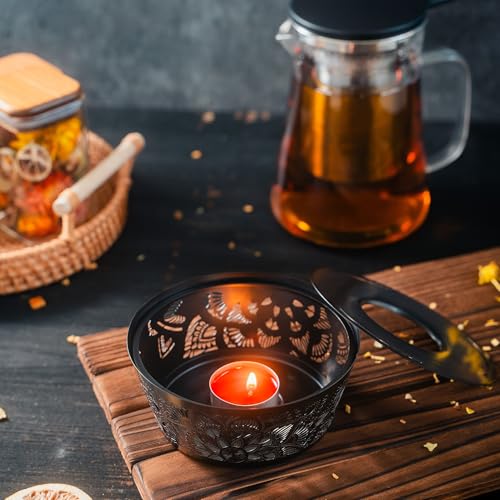 Elegant Glass Teapot with Built
