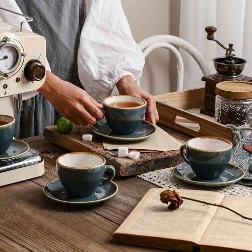 Ceramic Cappuccino Cup Set of 4 (11.2 Count)