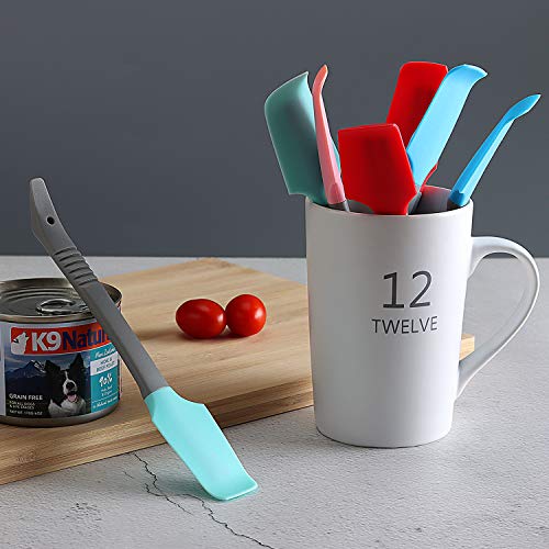 Silicone Mini Small Spatula (6 Count)
