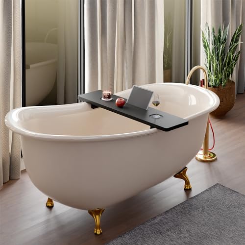 35" Acacia Wood Bathtub Tray