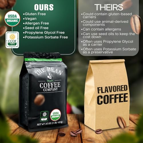 The Bean Organic Coffee Co. Peppermint Mocha (16 Ounce)