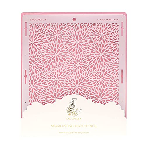 Cake Decorating Stencil for Tall Buttercream Cake