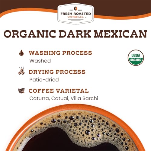 Organic Dark Mexican Whole Bean Coffee (80 Ounce)