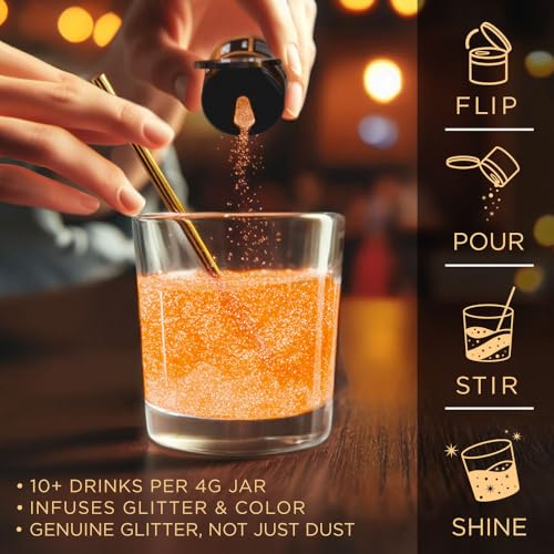 Brew Glitter Edible Glitter for Drinks