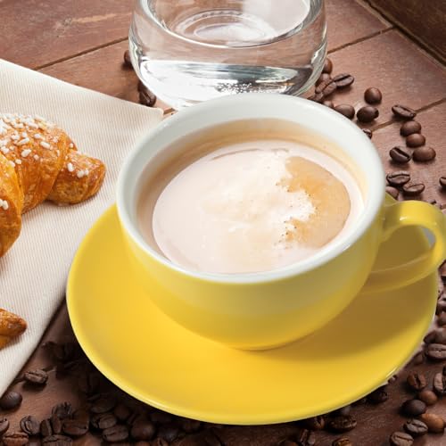Porcelain Coffee Cup with Saucer 220ml (10.99 Count)
