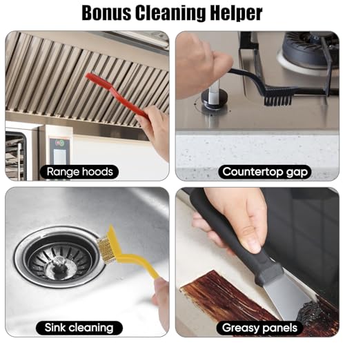 12PCS Grout Brush Set (12 Count)