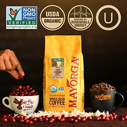 Organic Coffee 12oz Cafe Cubano Roast (12 Ounce)