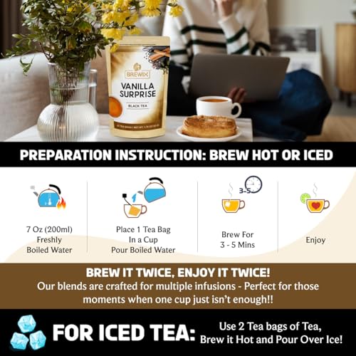 Vanilla Chai Tea Bags (25 Count)