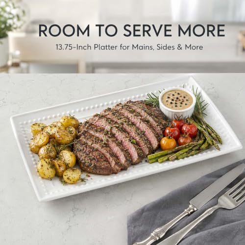 14 inch Ceramic Serving Platter (4 Count)