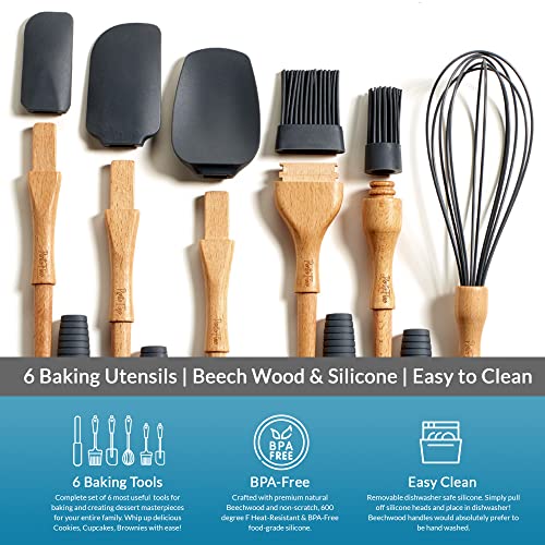 PortoFino Baking Utensils Set 6 Pieces (6 Count)