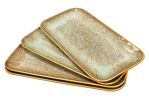 Ceramic Dinner Plates Dish Set (4 Count)