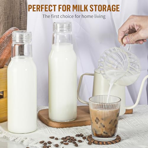 25 Oz Glass Bottles with Lids