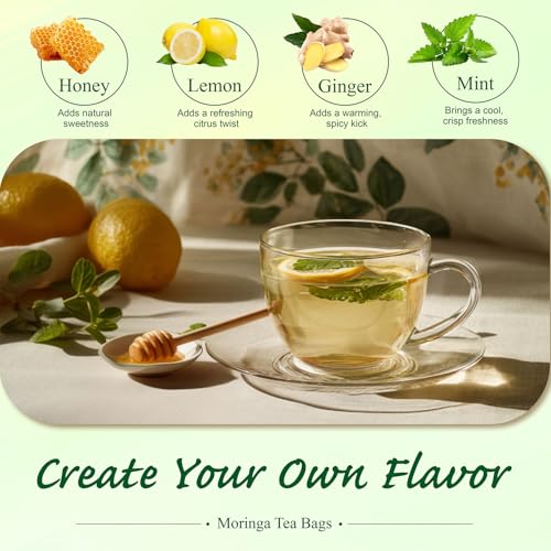 Moringa Tea Bags 100ct (100 Count)