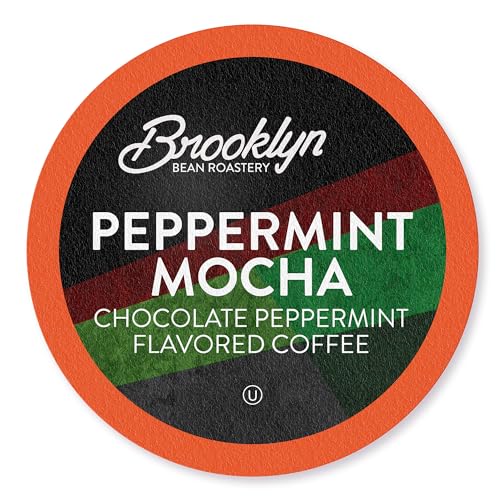 Peppermint Mocha Coffee Pods for Keurig K (40 Count)