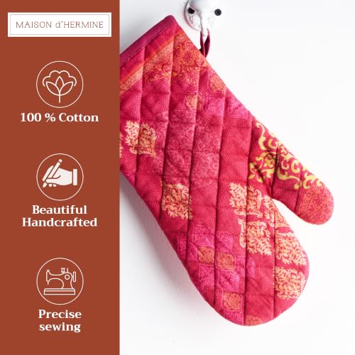 Maison d'Hermine Oven Gloves 100% Cotton Oven Mitt